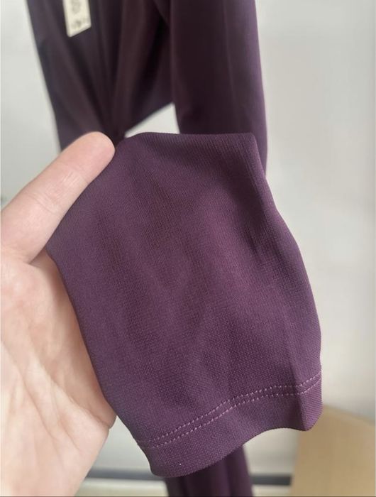 Сукня плаття з вирізами бургунді спідниця юбка топ zara