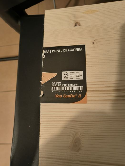 3 tábuas de madeira novas