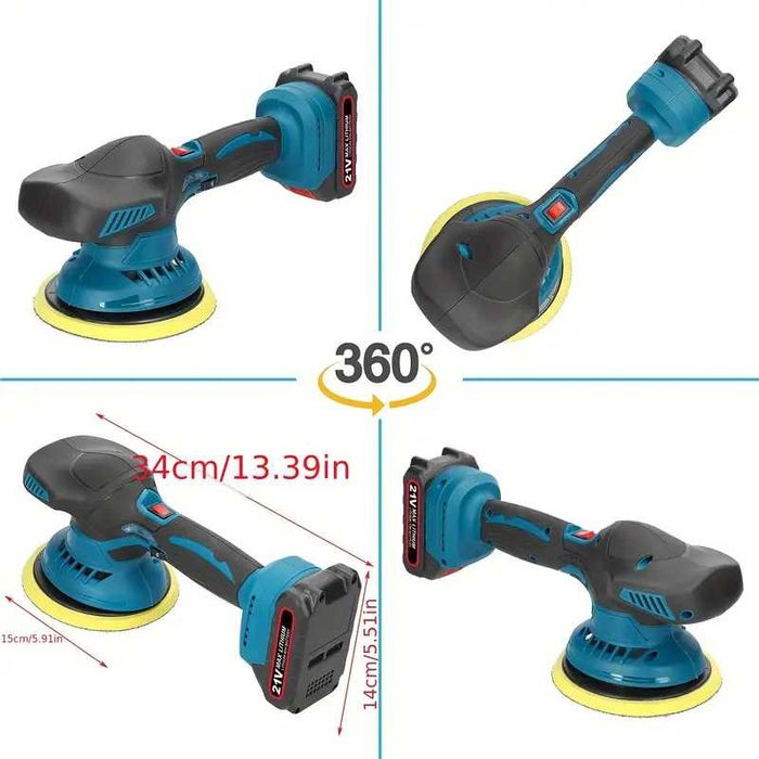 F887 Polidora orbital com 6 velocidades  acessórios incluidos