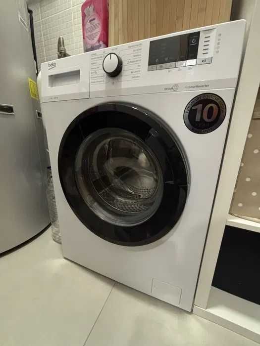 Máquina Lavar Roupa BEKO SteamCure 7kg – Como Nova (COM GARANTIA)