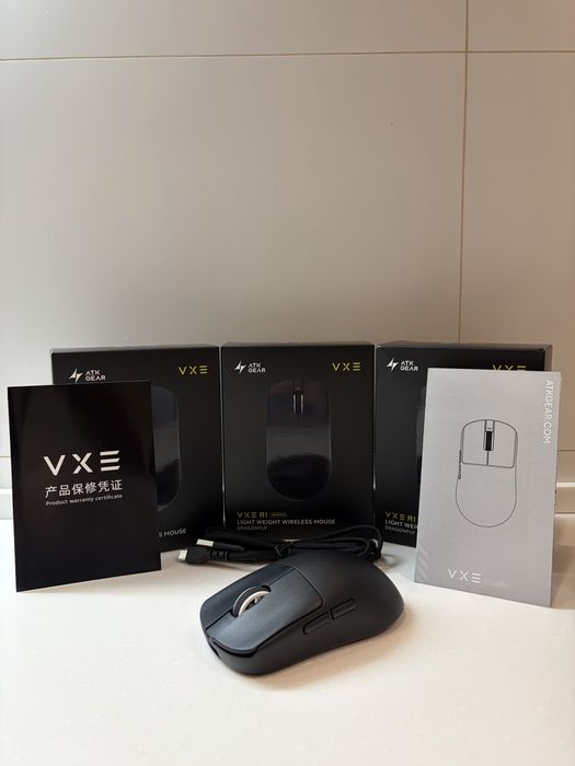 Игровая беспроводная мышь VXE R1 SE+ | Сенсор 3395 | 55 г |