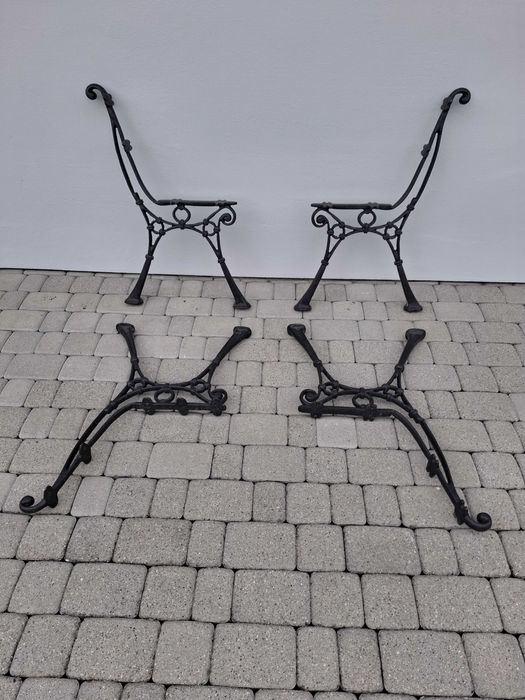 Nogi żeliwne do stołu i ławek