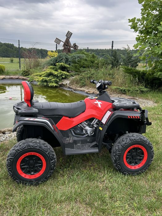 Quad na akumulator XT-SPEED 4X4 24 Mocny 4x80Watt czerwony