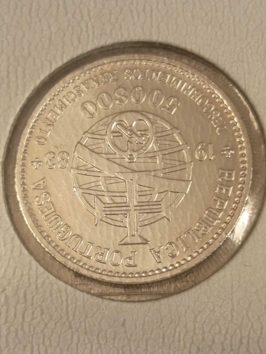Colecção XVII Exposição 1983 - Prata - 3 moedas (500, 750 e 1000 escudos)