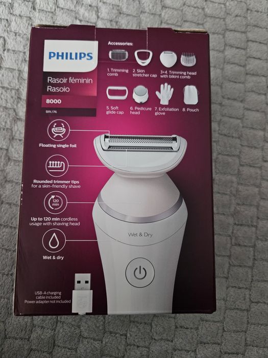 Maszynka damska philips do golenia na sucho I mokro