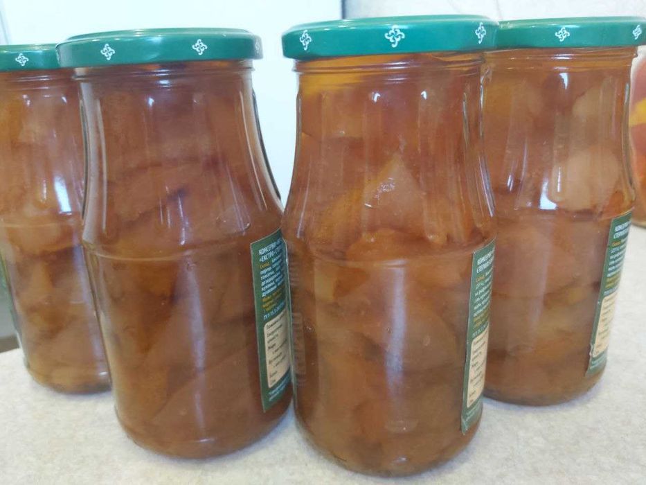 Варенье из алычи желтой (большая ягода 2,5-4,5см) 2025г, другая консервация