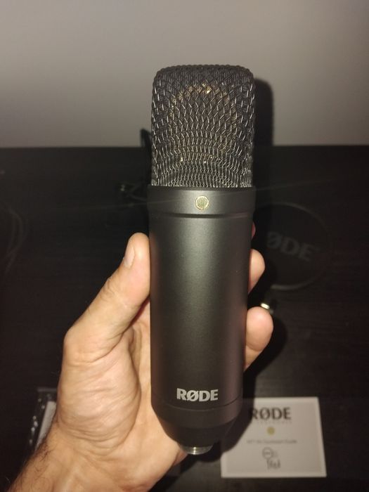 Microfone estudio Rode NT1 + Marantz Shield