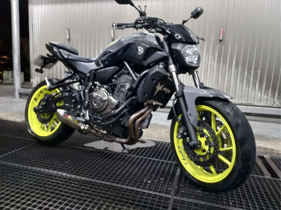 Yamaha mt 07 2016