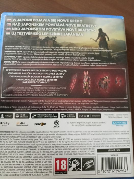 Gra PS5 Assassin's Creed Shadows