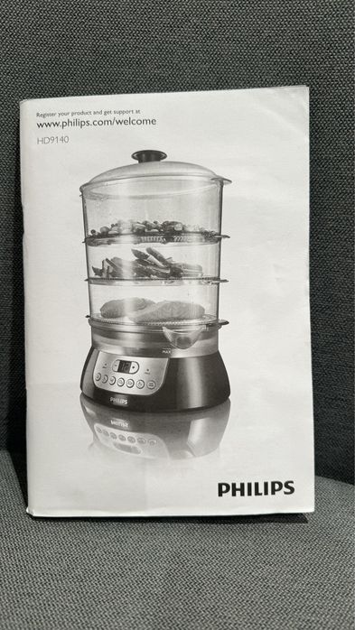 Parowar Philips HD9140 gotowanie na parze