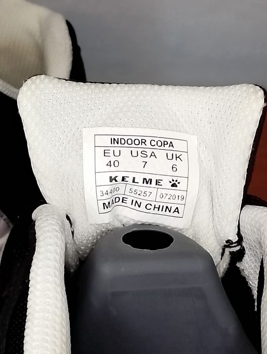 Футзалки Kelme 40 розмір 25 см