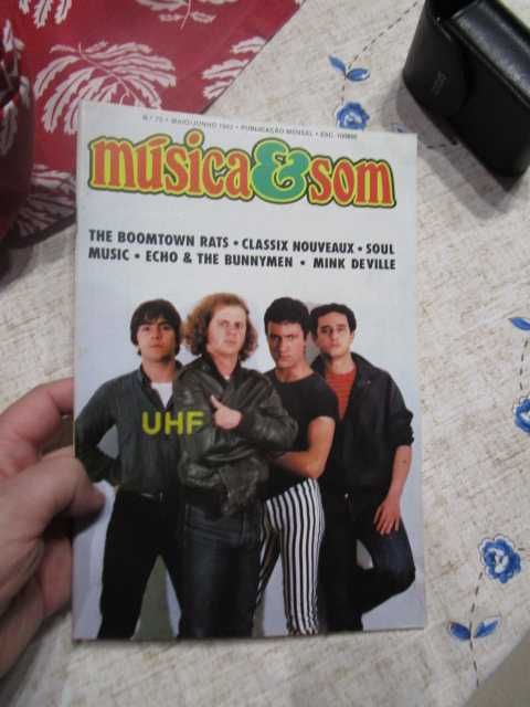Revistas música Música a e Som e outras