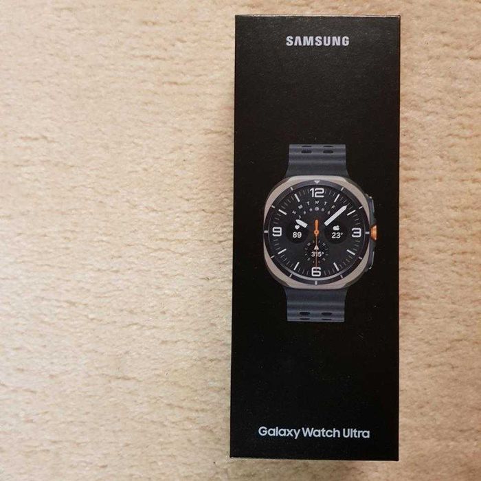 Samsung Galaxy Watch Ultra 47mm LTE Titanium Silver – nowy, zaplombowany