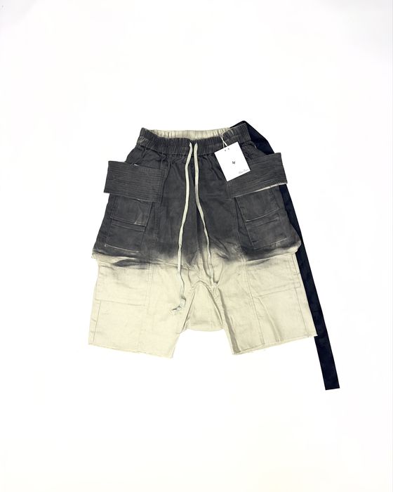 Шорти Rick Owens шорты rick owens shorts dirty fit washed black рик овенс opium archive erd balenciaga чорно-білі M L