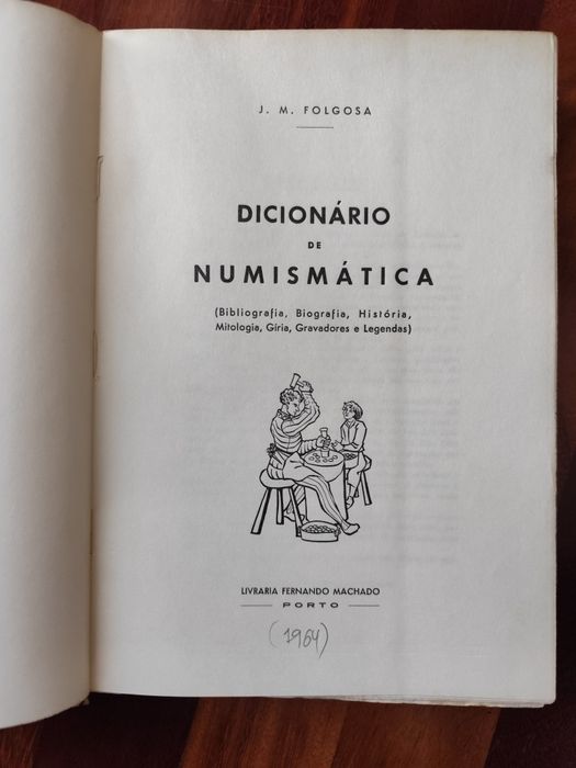 Livro - dicionário de numismática