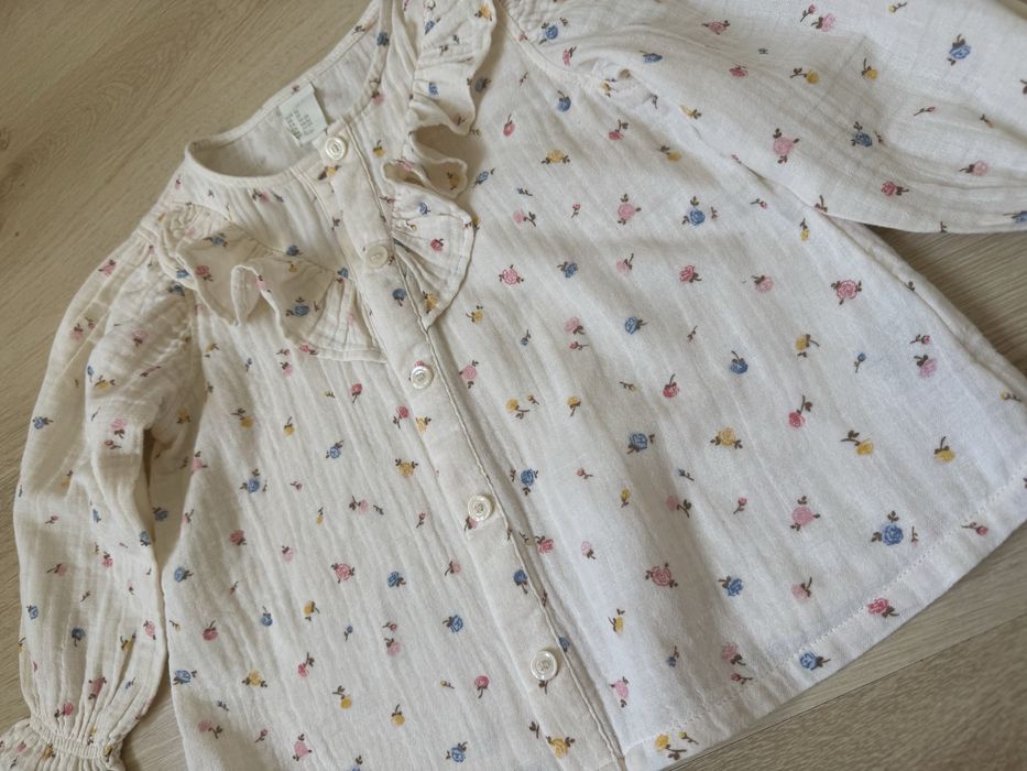 Блузка h&m, 92 см, 2 роки, бавовна
