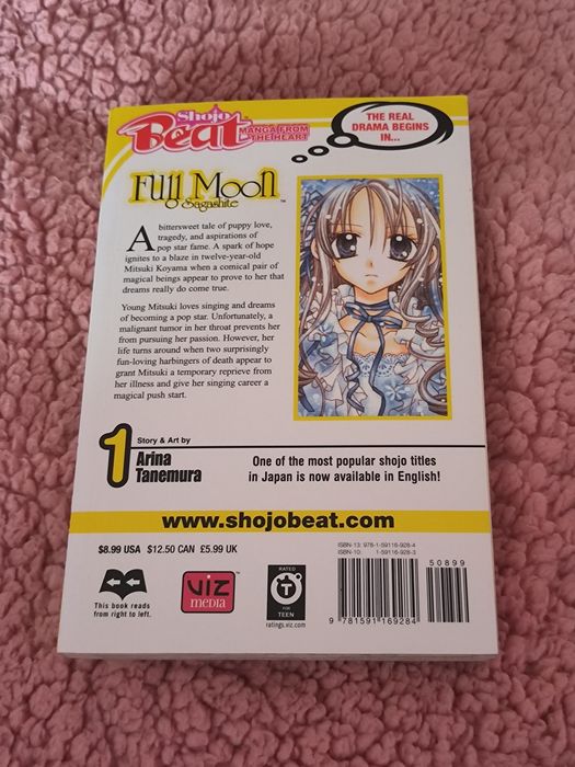 Mangá "Fullmoon O Sagashite" vol. 1 - Arina Tanemura