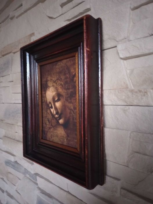 Obraz na płótnie - La Scapigliata, Leonardo da Vinci