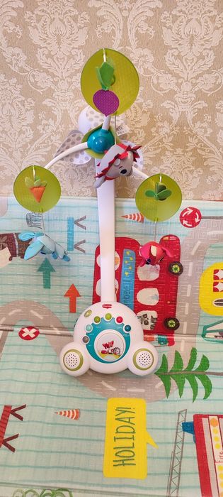 Музичний мобіль на кроватку Tiny Love Весела галявина