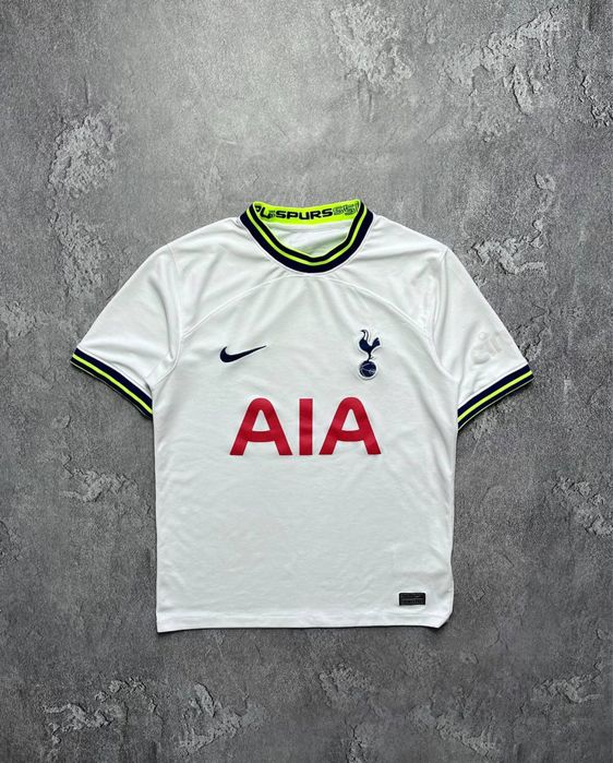 Вінтажне футбольне джерсі футболка Nike Tottenham Найк Тотенхем Великий Логотип Колір Білий Розмір С