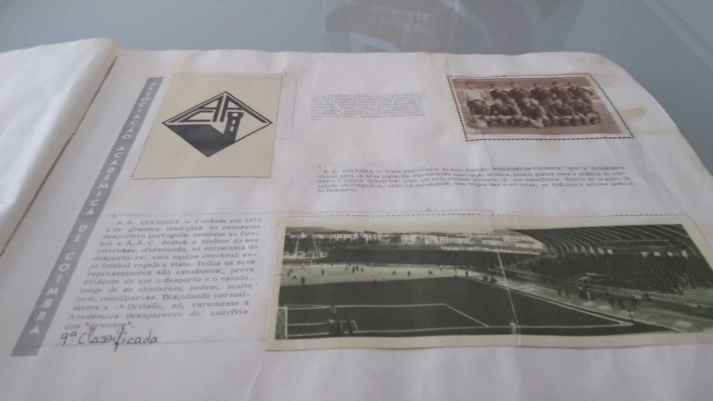 Clubes da 1ª e 2ª Divisões - 1963-1964 - Caderneta Completa RARA Agência Portuguesa de Revistas