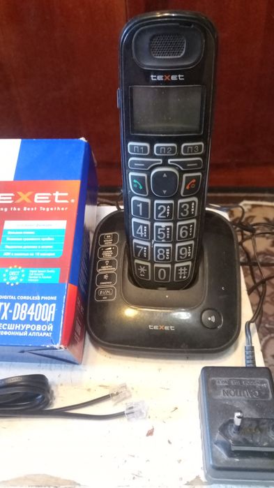 Радио телефон TEXET TX-D8400A