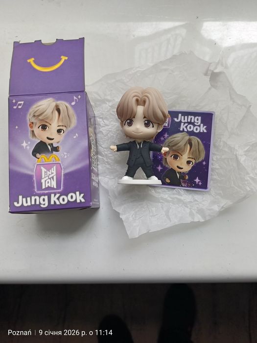 Figurka BTS TinyTan Jungkook – McDonald's Happy Meal