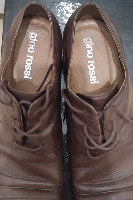 Buty wizytowe ciemny brąz Gino Rossi 42