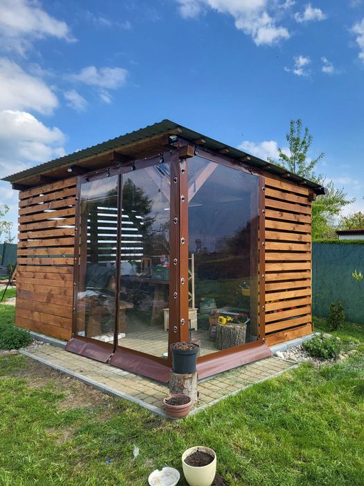 plandeki na taras altanę osłona zasłona