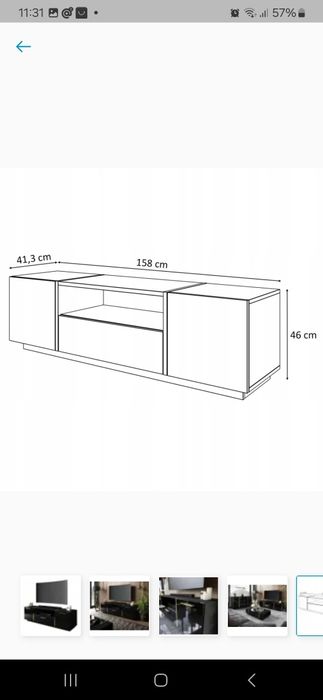 Szafka RTV na gwarancji