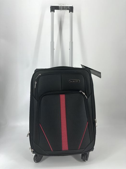 Nowa mała kabinowa walizka materiałowa