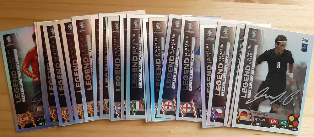 Cartas Topps EURO 2024 Match Attax