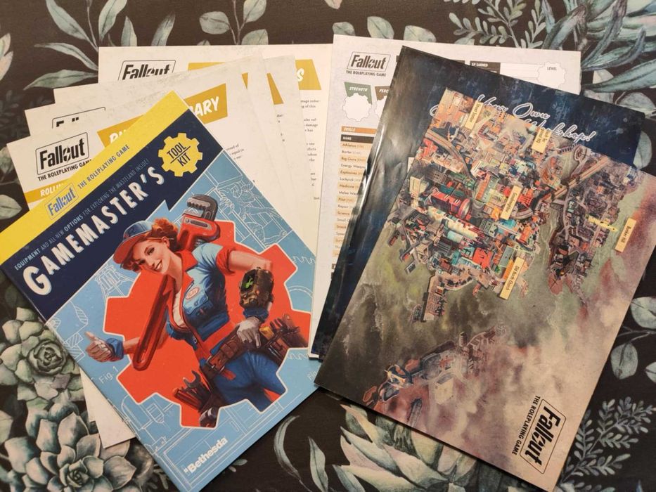 Fallout RPG i Gamemaster's Toolkit wersja angielska