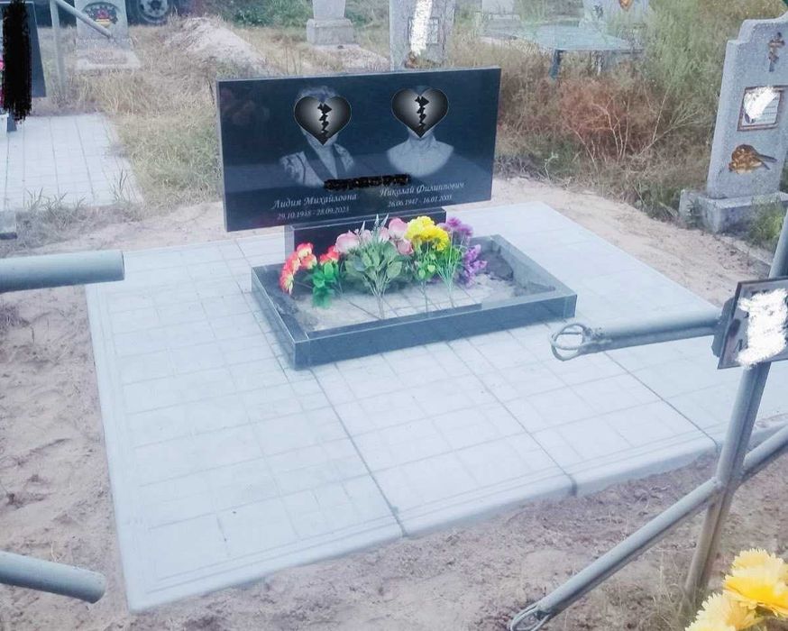 Пам'ятники граніт, бетон,колумбарії.Гранітні комплекси.Благоустрій