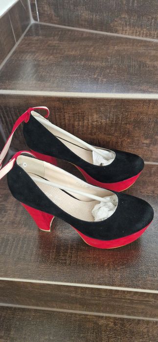 Buty róż. 38 obcas 12 cm