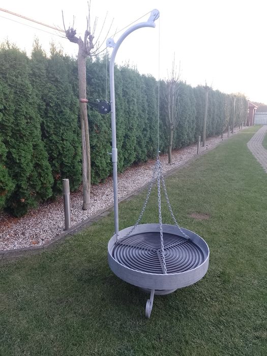 Grill ogniskowy solidny
