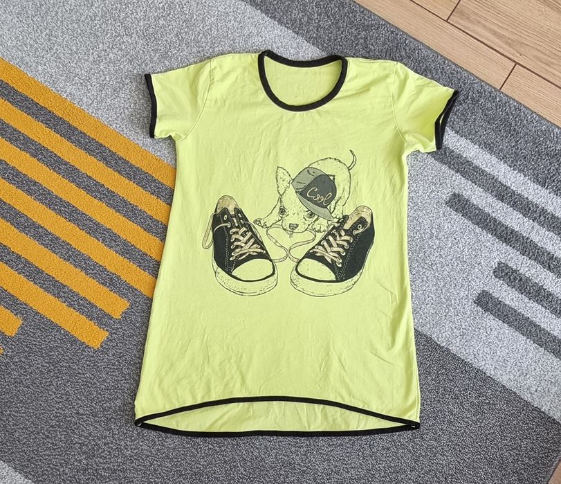 T- shirt  neonowa zieleń
