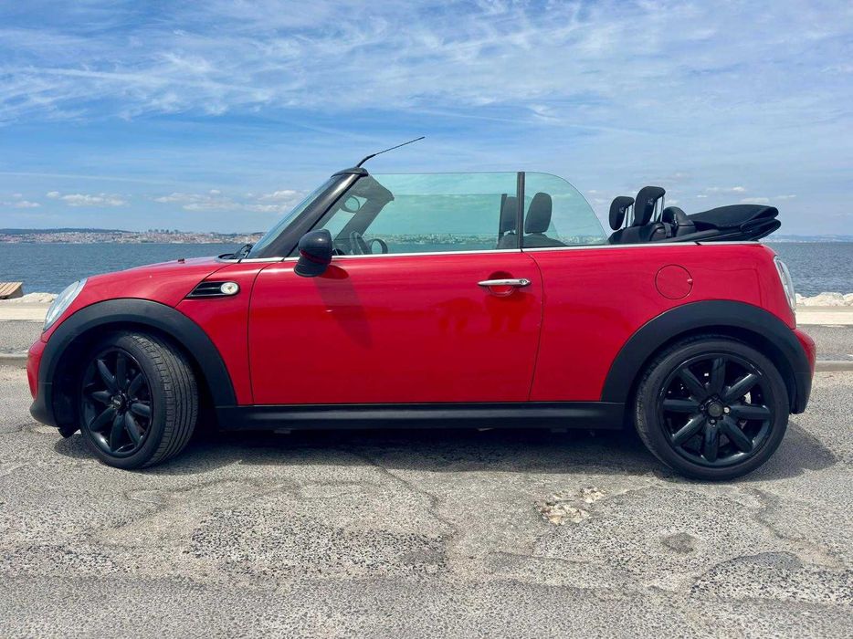 Mini Cabrio Vermelho — Capota NOVA (Santogal)  Excelente oportunidade