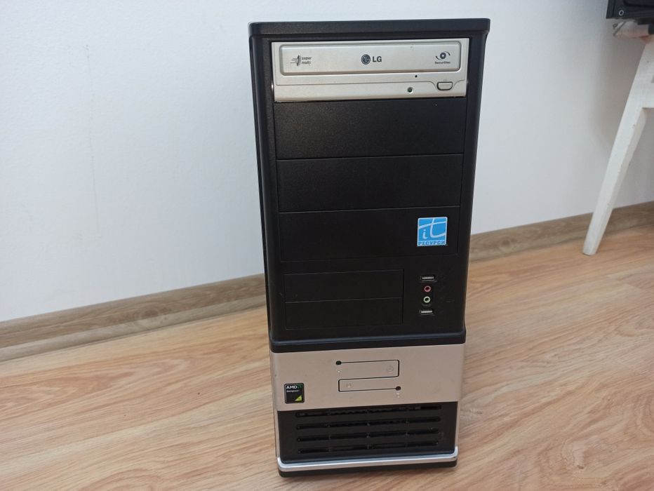 Б. У. Робочий системний блок AMD 2.8/DDR3 4gb/HDD 250gb