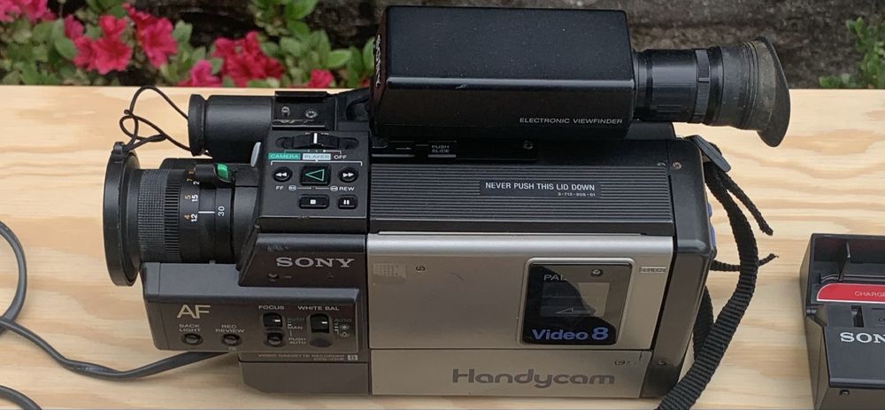 Handycam  Video8 Sony anos 90