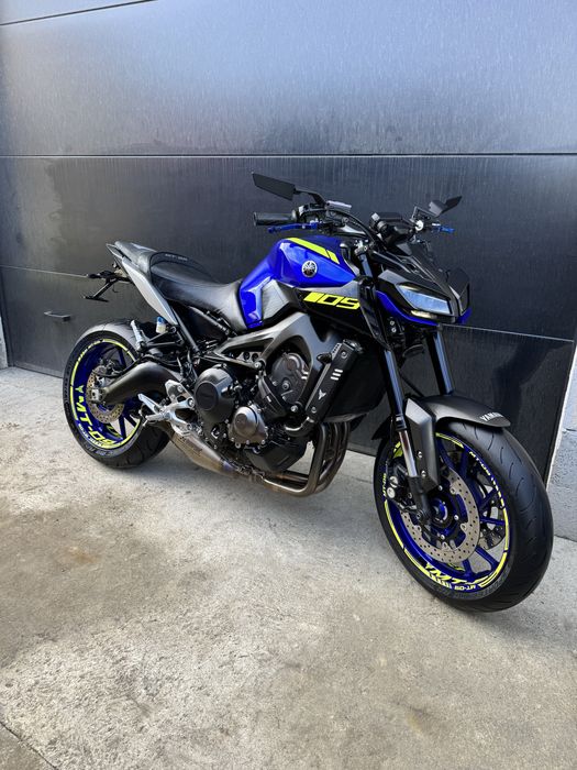 Yamaha mt09 akrapovic ne07 z900