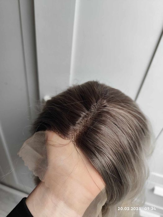 Nowa peruka premium lace front bob ombre sombre blond WIG