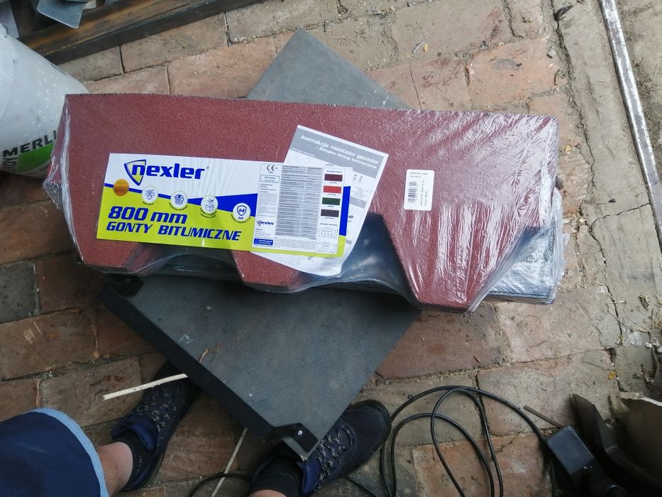 Gont bitumiczny nowy 14 paczek po 3m2