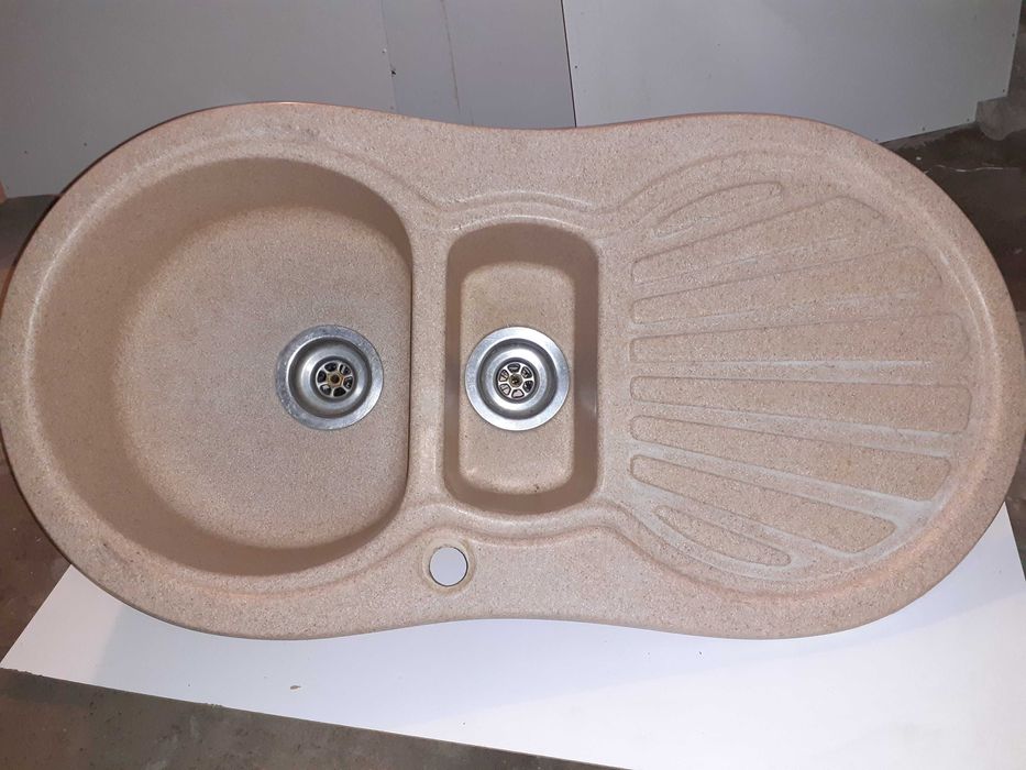 Zlew granitowy w bardzo dobrym stanie
