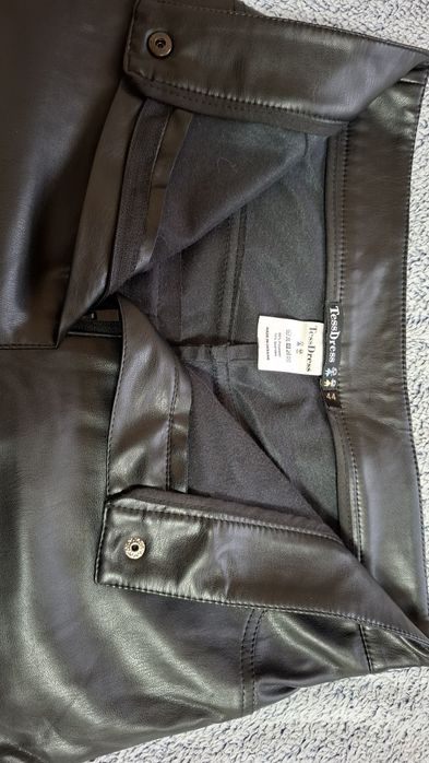 Кожані шкіряні брюки