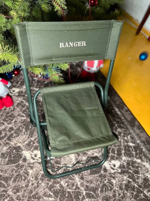 Стільчик рибалки з фіксатором для вудок Ranger
Витримує вагу до 12