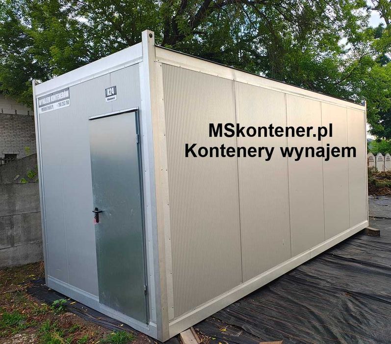 Kontenery mieszkalne z łóżkami 4os WYNAJEM