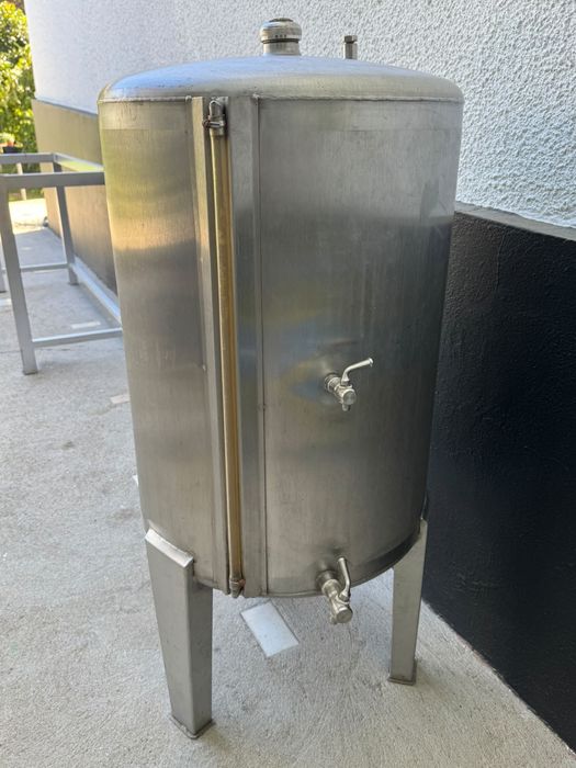 Cuba de inox 125L