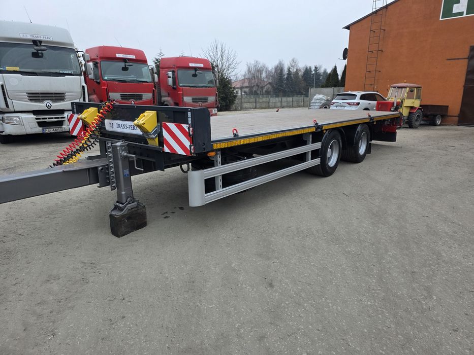 Przyczepa tandem niskopodwozie SAMRO