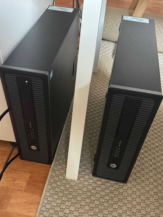 2 PC HP EliteDesk 800 G1 SFF–Intel i5, 8GB RAM + SSD (Pronto a Usar)